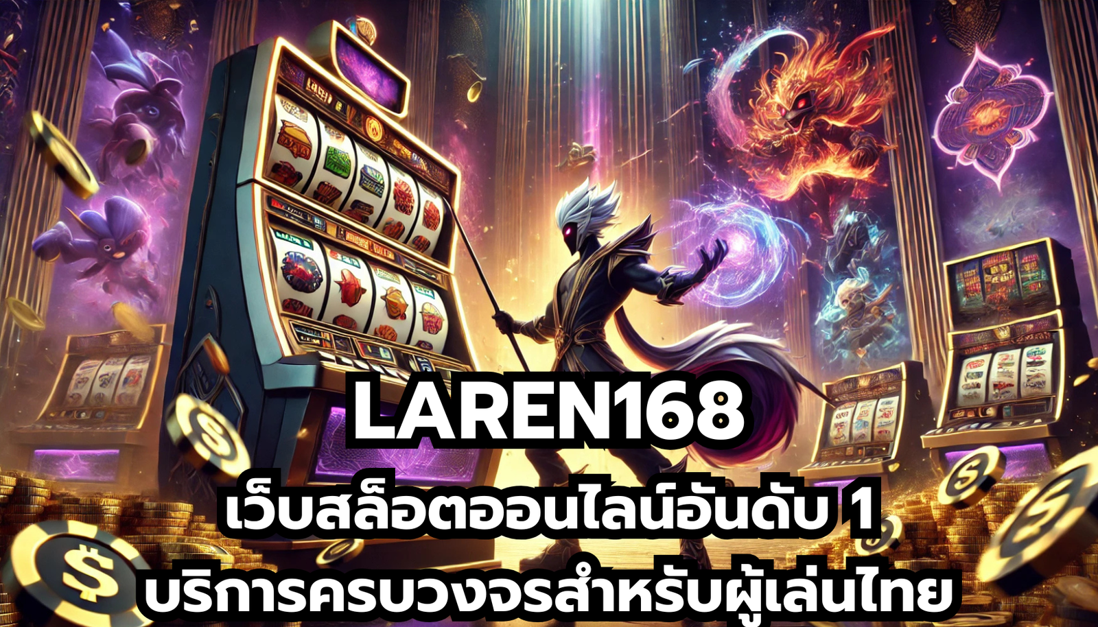 LAREN168 เว็บสล็อตออนไลน์อันดับ 1 บริการครบวงจรสำหรับผู้เล่นไทย
