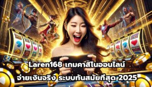 Laren168 เกมคาสิโนออนไลน์ จ่ายเงินจริง ระบบทันสมัยที่สุด 2025-1