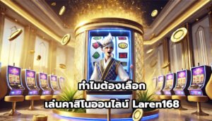 ทำไมต้องเลือกเล่นคาสิโนออนไลน์ Laren168-11
