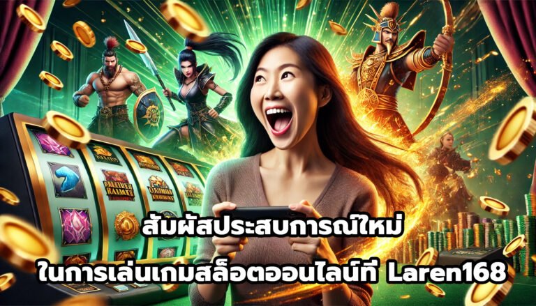 สัมผัสประสบการณ์ใหม่ในการเล่นเกมสล็อตออนไลน์ที่ Laren168-2